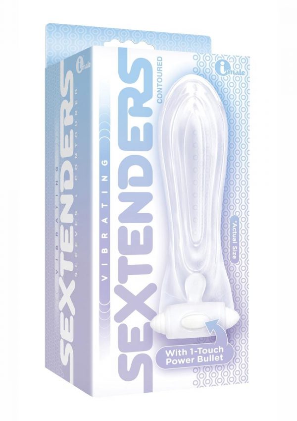 The 9`s Vibrating Sextenders Contoured Clear 5.5 Inches