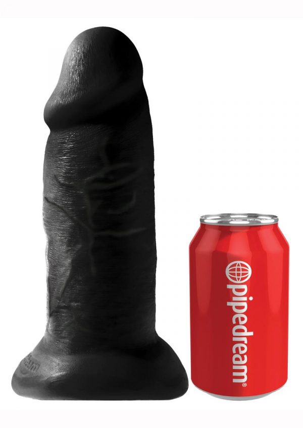 King Cock Non Vibrating Chubby Black 10 Inches