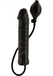 Inflatable Stud Dong 9.5 Inch Black