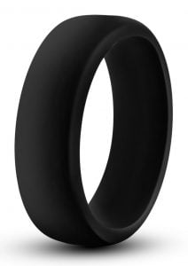 Performance Silicone Go Pro Cock Ring Black 1.5 Inch Diameter