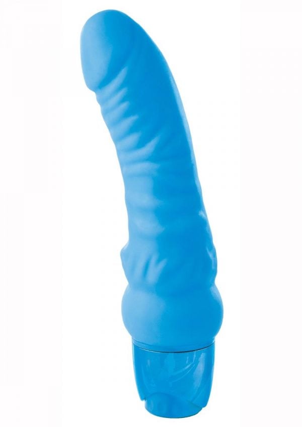 Mr Right Vibrator Blue Waterproof Multi Speed