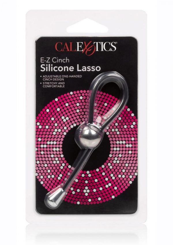 E-z Cinch Silicone Lasso Non Vibrating Cockring