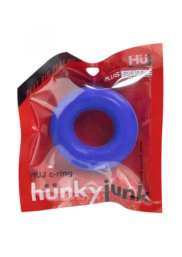 Hunkyjunk HUJ C-Ring Silicone Blend Cobalt