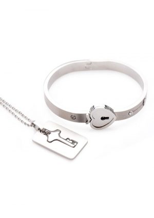 Ms Cuffed Locking Bracelet W/ Neck Key