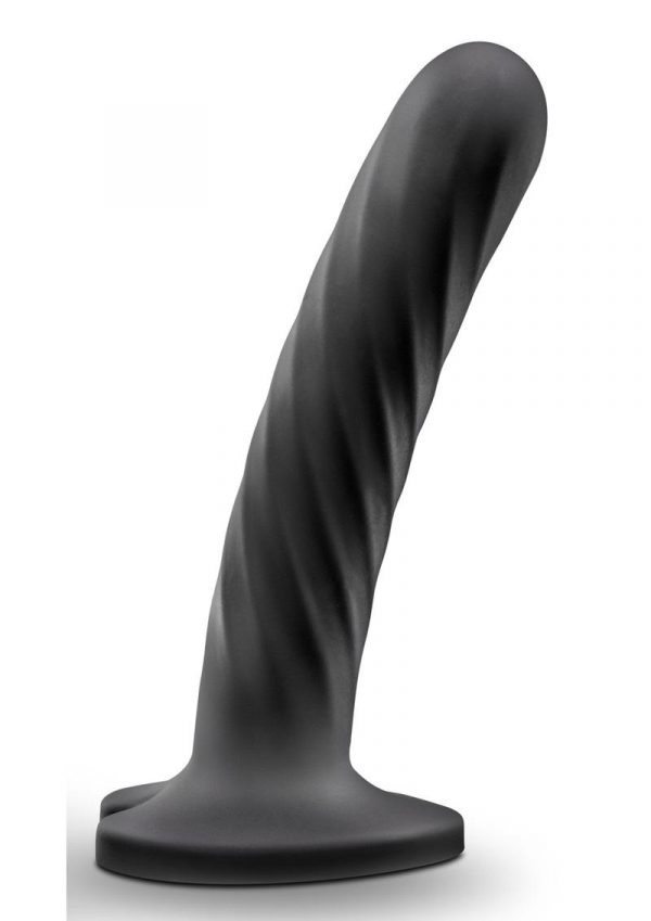 Temptasia Twist Dildo Medium Silicone - Black