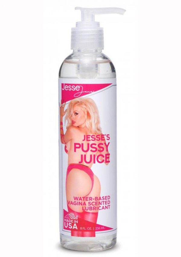 Jesse Jane Jesse`s Pussy Juice Water-Based Lubricant Vagina Scented 8 Ounces