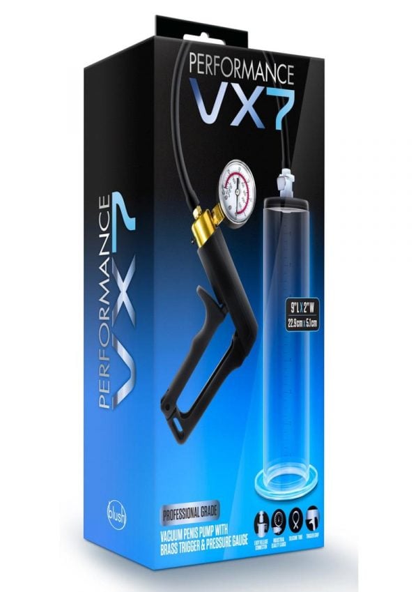 Performance Vx7 Vacuum Penis Pump Clear