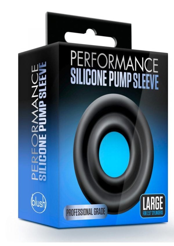 Performance Silicone Pump Sleeve Black Large
