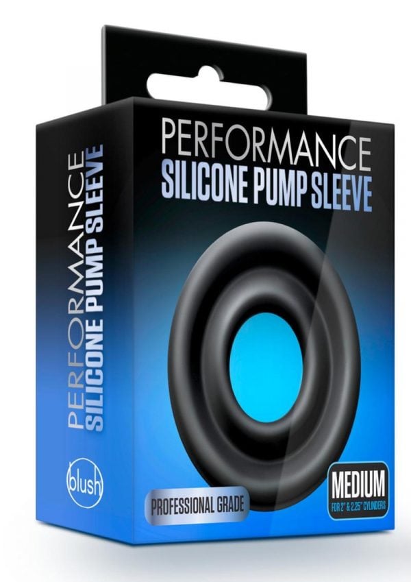 Performance Silicone Pump Sleeve Black Medium
