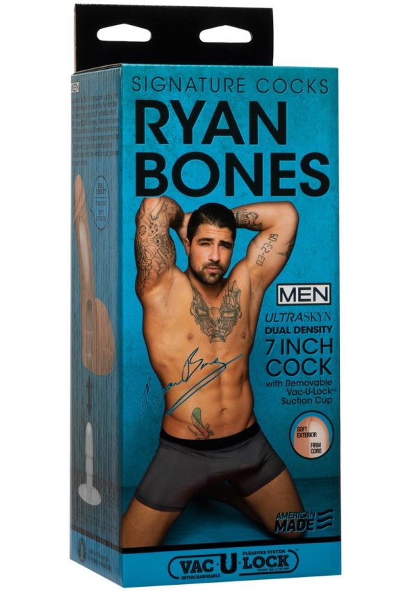 Signature Cocks Ryan Bones Ultrasky 7 Non Vibrating Suction Cup