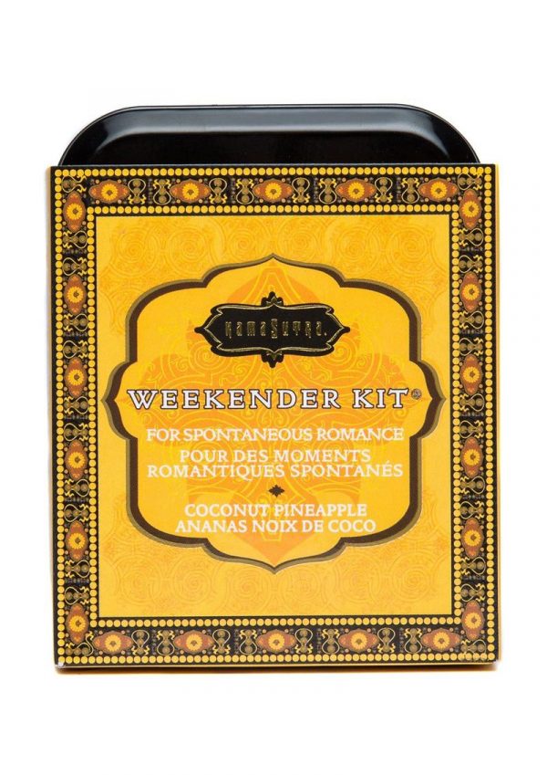 Weekender Kit Couples Romance Bath and Shower Coconut Pineapple