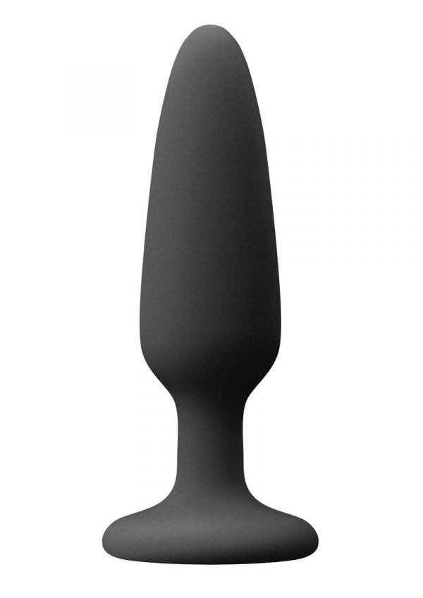 Colours Pleasure Plug Silicone Small Anal Plug - Black