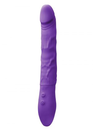 Inya Petite Twister Silicone Rechargeable Vibrator - Purple
