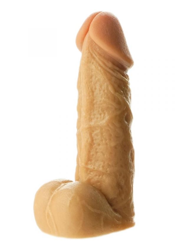 Prowler Realistic Dildo With Ball  6 Inch Flesh