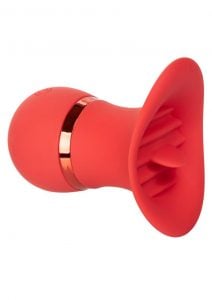 French Kiss Charmer Clitoral Stimulation Multi Function Silicone Rechargeable Waterproof Red