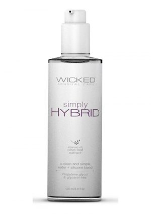 Wicked Sensual Care Simply Hybrid With Olive Leaf Extract 4 Ounce Bottle