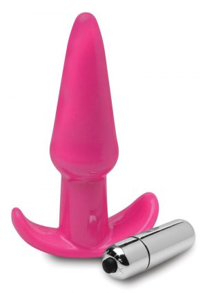 Frisky Thrilling Pink Smooth Anal Plug