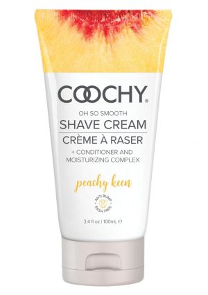 Coochy Oh So Smooth Shave Cream Peachy Keen 3.4 Ounce Tube