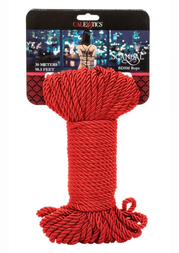 Scandal Bdsm Rope 30m Red