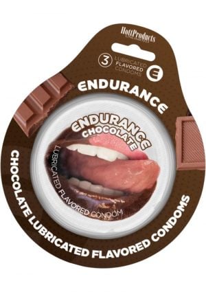 Endurance Condoms Chocolate 3`s