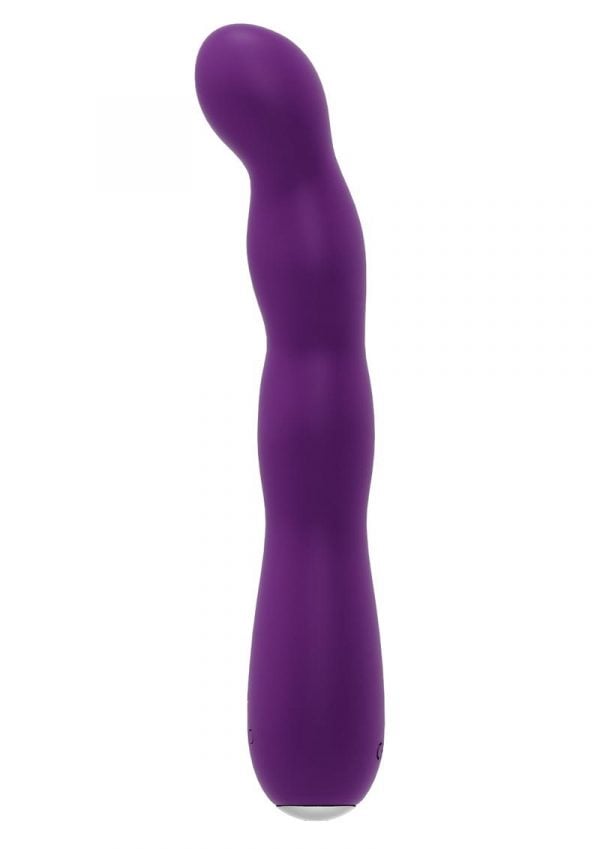 VeDO Quiver Plus Rechargeable Silicone Vibrator - Deep Purple