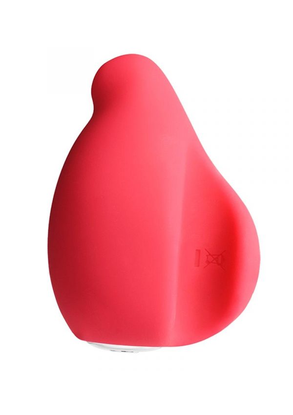 VeDO Yumi Rechargeable Silicone Layon Finger Vibrator - Foxy Pink