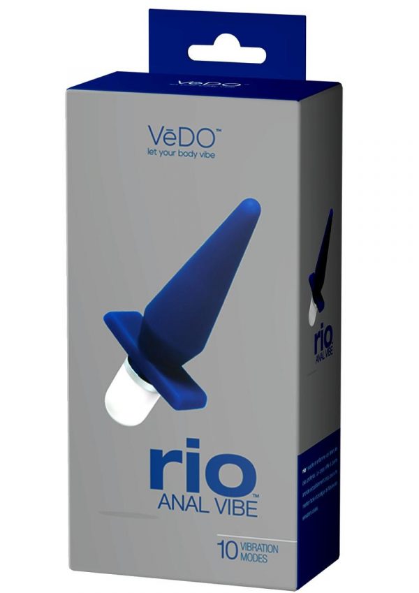 VeDO Rio Silicone Anal Vibrator - Midnight Madness
