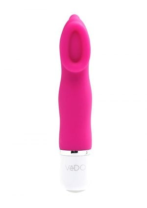 VeDO Luv Rechargeable Silicone Mini Vibrator - Foxy Pink