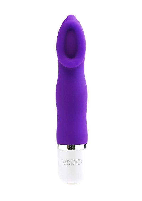 VeDO Luv Rechargeable Silicone Mini Vibrator - Into You Indigo