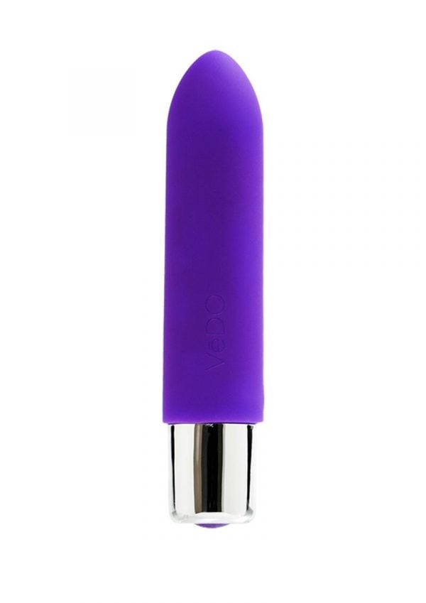 VeDO Bam Mini Rechargeable Silicone Bullet Vibrator - Into You Indigo