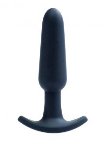 VeDO Bump Rechargeable Silicone Anal Vibrator - Just Black