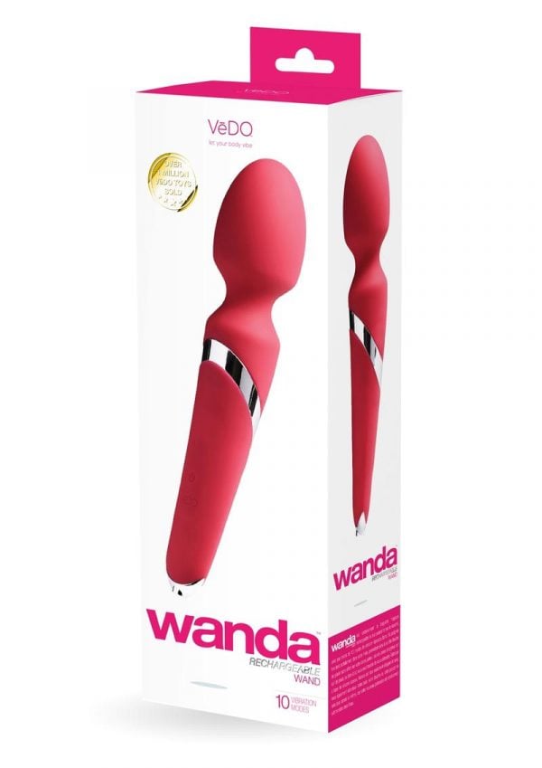 WANDA RECHARGEABLE Wand Vibe - FOXY PINK