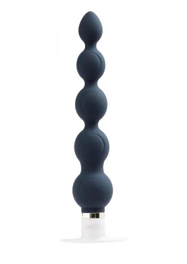 VeDO Quaker Silicone Anal Vibrator - Just Black