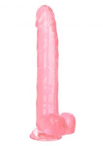 Size Queen Dildo - 10in - Pink