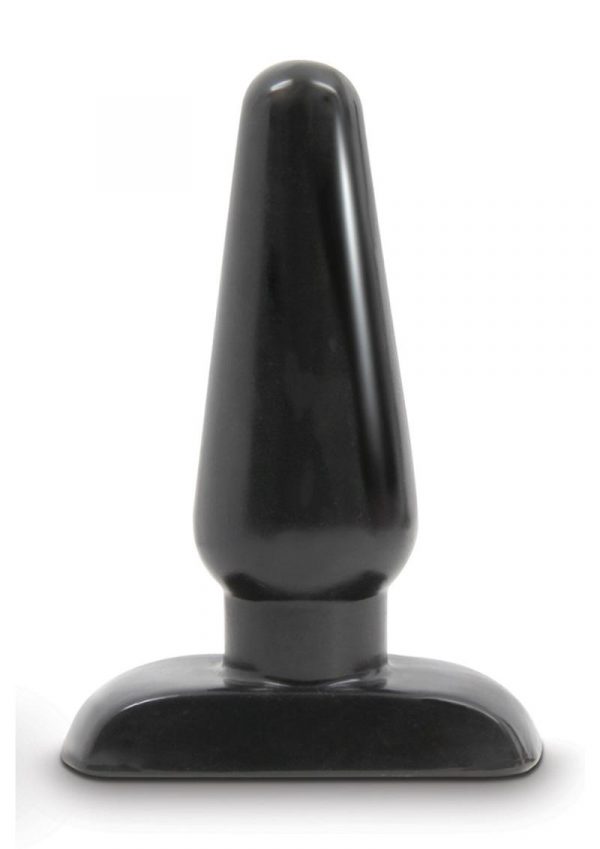 Anal Adventures Basic Anal Plug - Medium - Black