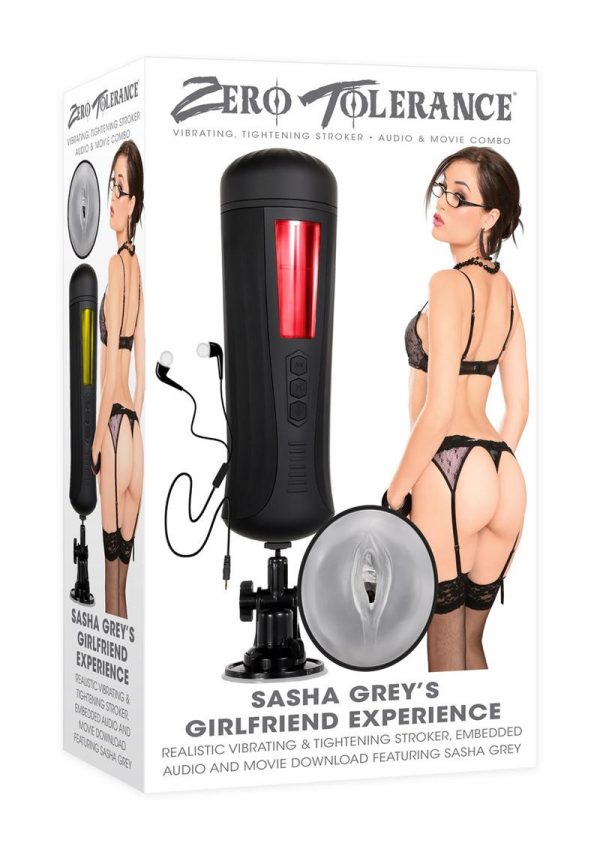 Zero Tolerance Sasha Grey`s Girlfriend Experience Rechargeable Stroker Kit