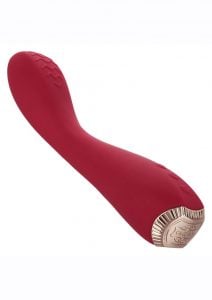 Uncorked Malbec Rechargeable Silicone Massager - Red