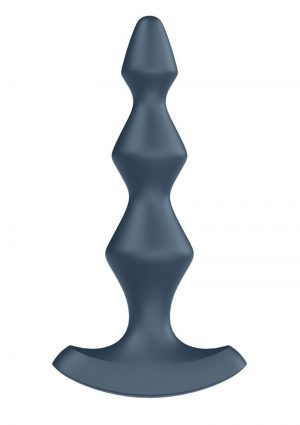 Satisfyer Lolli-Plug 1 Silicone Beaded Anal Plug - Dark Teal