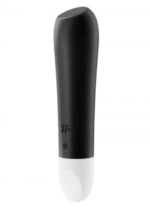 Satisfyer Ultra Power Bullet 2 Silicone Rechargeable Bullet Vibrator - Black