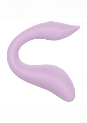 Slay #FlexMe Rechargeable Silicone Vibrator with Remote Control - Purple