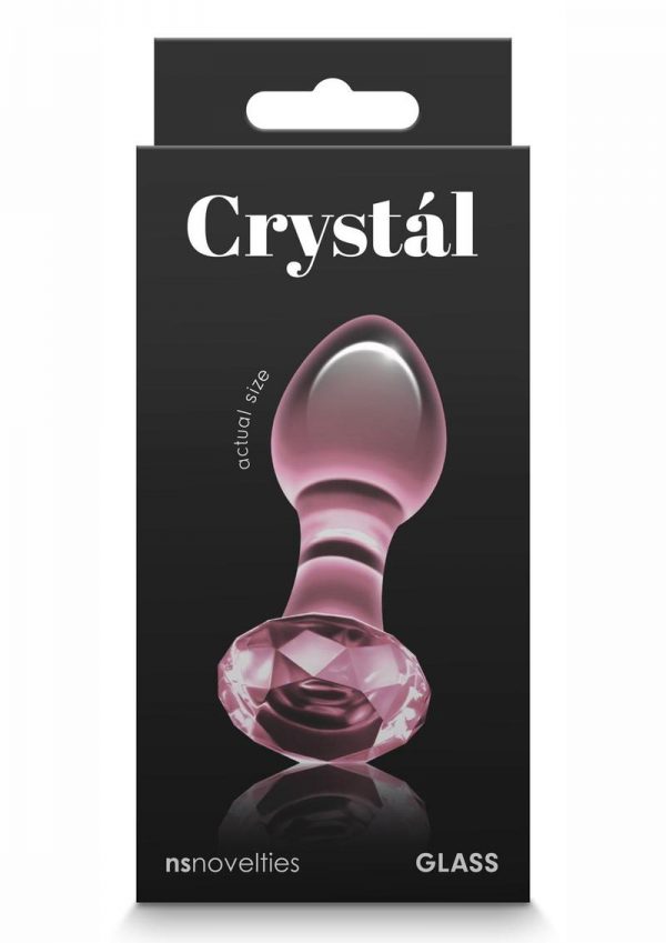 Crystal Premium Glass Gem Probe - Pink