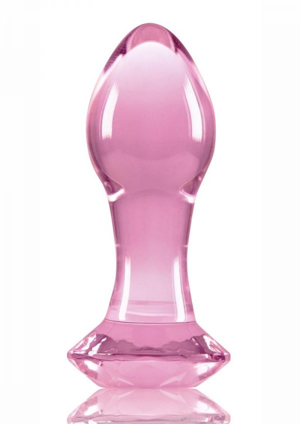 Crystal Premium Glass Gem Probe - Pink