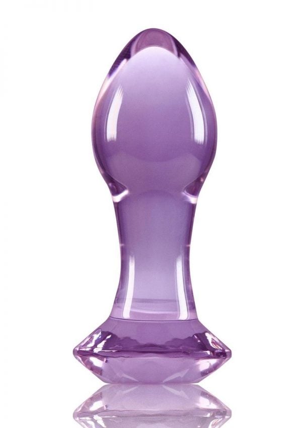 Crystal Premium Glass Gem Probe - Purple