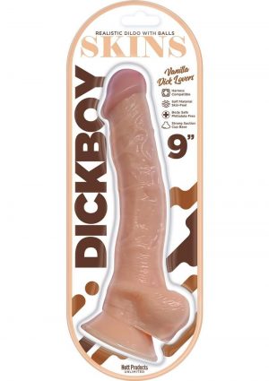 Dickboy Skins Vanilla Lovers Dildo 9in