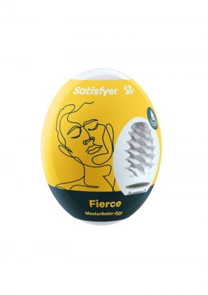 Satisfyer Masturbator Egg Single (Fierce) - Yellow
