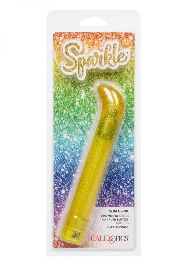 Sparkle Slim G-Vibe - Yellow