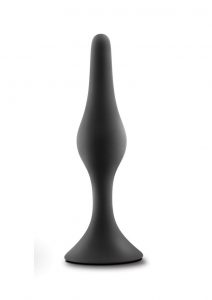 Anal Adventures Platinum Silicone Beginner Plus - Large - Black