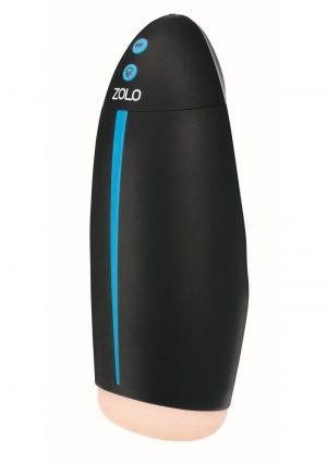 Zolo Supersucker Rechargeable Silicone Masturbator - Black