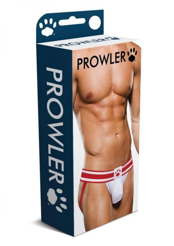 Prowler Jock - Large - White/Red