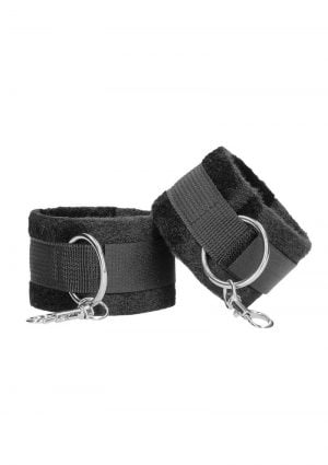 Ouch! Velcro Hand or Ankle Cuffs - Black
